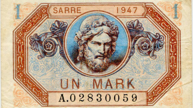 1 Mark Sarre type 1947