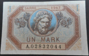 1 Mark Sarre type 1947