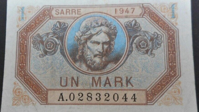 1 Mark Sarre type 1947