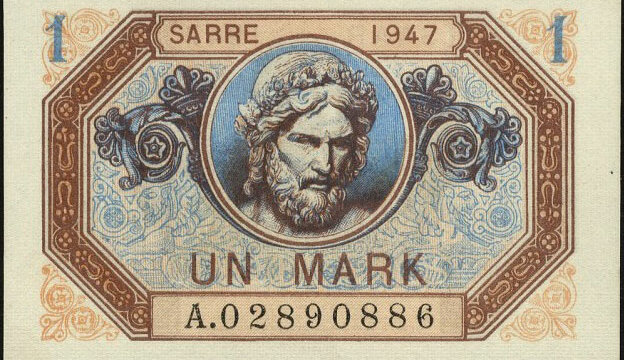 1 Mark Sarre type 1947