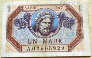 1 Mark Sarre type 1947