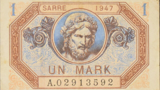 1 Mark Sarre type 1947