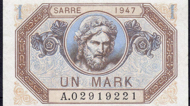 1 Mark Sarre type 1947