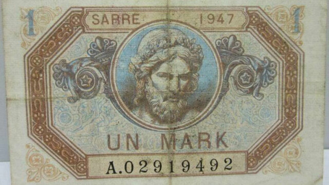 1 Mark Sarre type 1947