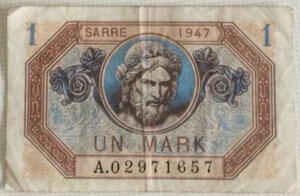 1 Mark Sarre type 1947