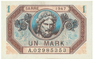 1 Mark Sarre type 1947