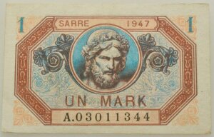 1 Mark Sarre type 1947