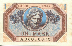 1 Mark Sarre type 1947