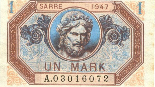 1 Mark Sarre type 1947