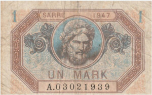 1 Mark Sarre type 1947