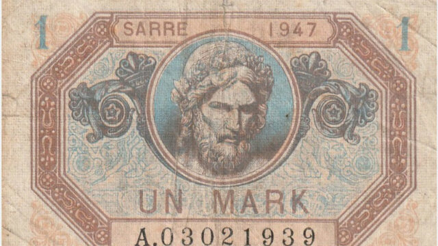 1 Mark Sarre type 1947