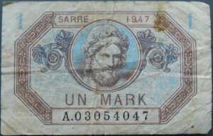 1 Mark Sarre type 1947