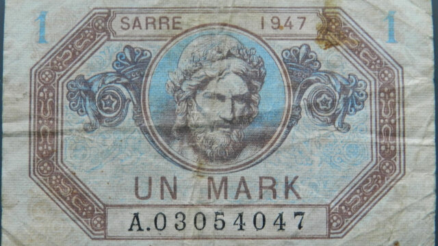 1 Mark Sarre type 1947