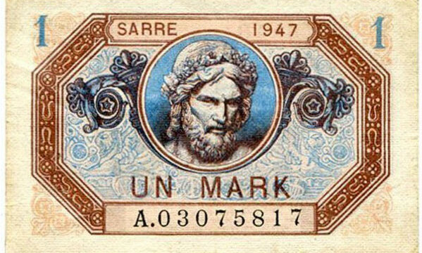 1 Mark Sarre type 1947