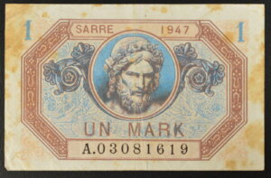 1 Mark Sarre type 1947