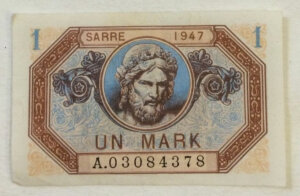 1 Mark Sarre type 1947