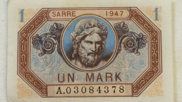 1 Mark Sarre type 1947