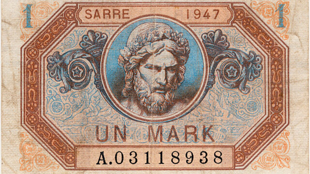 1 Mark Sarre type 1947