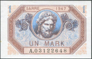 1 Mark Sarre type 1947