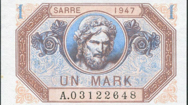 1 Mark Sarre type 1947