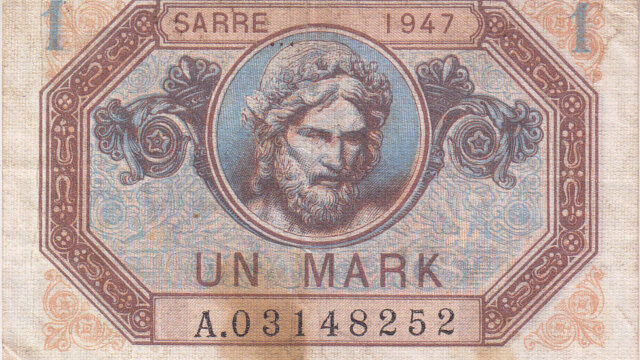 1 Mark Sarre type 1947