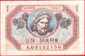 1 Mark Sarre type 1947