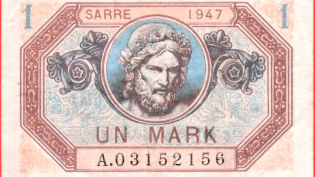 1 Mark Sarre type 1947