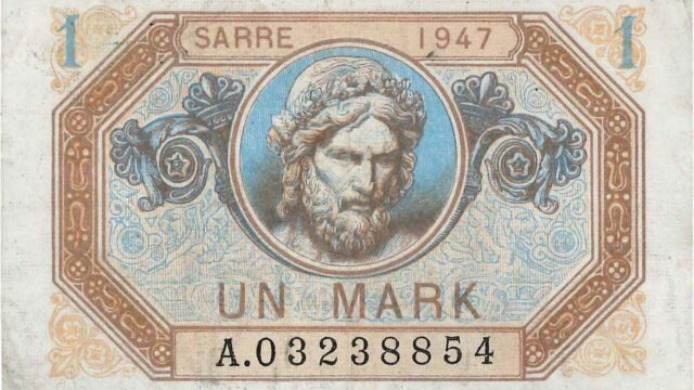 1 Mark Sarre type 1947