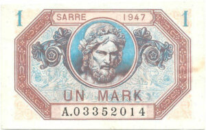 1 Mark Sarre type 1947