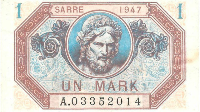 1 Mark Sarre type 1947