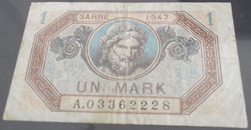 1 Mark Sarre type 1947