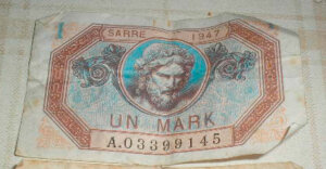 1 Mark Sarre type 1947