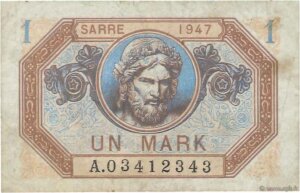 1 Mark Sarre type 1947