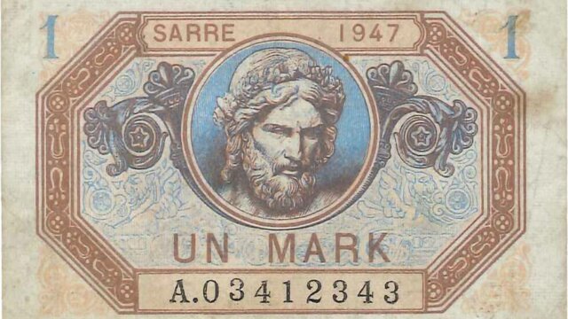 1 Mark Sarre type 1947