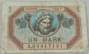 1 Mark Sarre type 1947