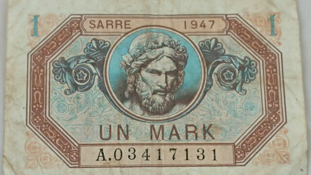 1 Mark Sarre type 1947