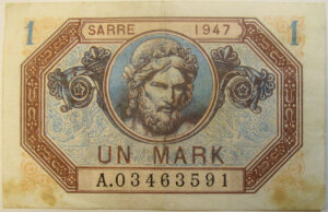 1 Mark Sarre type 1947