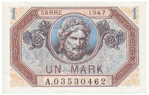 1 Mark Sarre type 1947