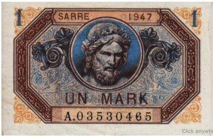 1 Mark Sarre type 1947