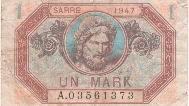 1 Mark Sarre type 1947