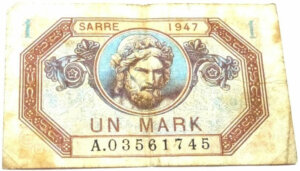 1 Mark Sarre type 1947