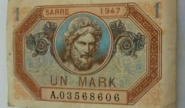 1 Mark Sarre type 1947