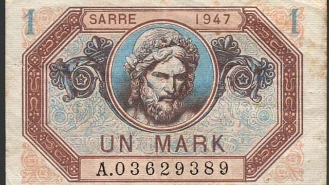 1 Mark Sarre type 1947