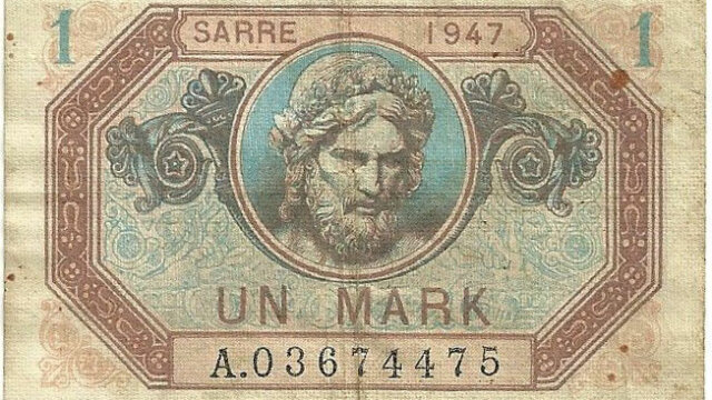 1 Mark Sarre type 1947