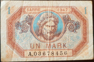 1 Mark Sarre type 1947