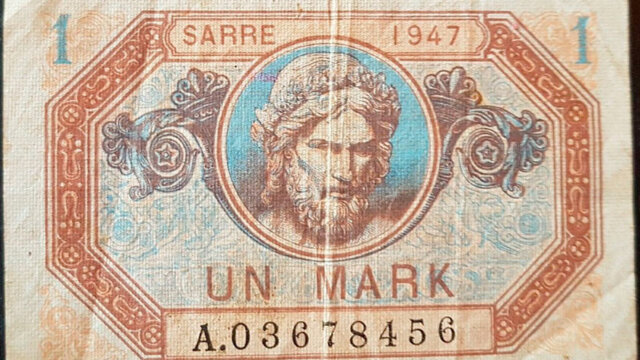 1 Mark Sarre type 1947