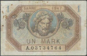 1 Mark Sarre type 1947