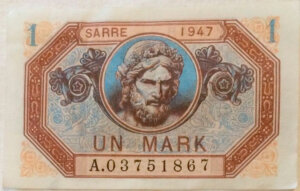 1 Mark Sarre type 1947