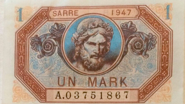 1 Mark Sarre type 1947