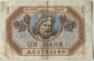 1 Mark Sarre type 1947